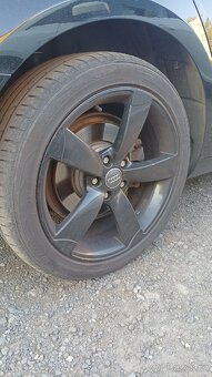 ALU kola 5x112 r18 vč letních pneu - 4