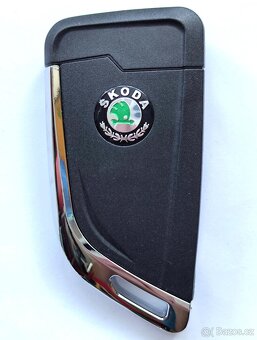 Klíč Volkswagen Škoda Seat. Stačí přendat elektroniku dálko - 4