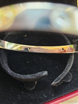 Cartier Love bracelet náramek stříbrný - 4