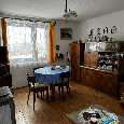 Retro obývací skříň z 40.-50. let ořechová dýha - 4