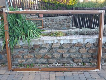 Prodám komplet balkonové dveře s rámem - 4