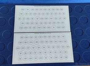 Kazeta na kompletní  pamětní mince Československa od roku 19 - 4