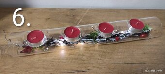 Skleněné svícny - 4