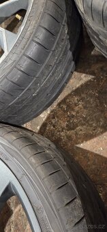 Alu kola R19 5x112, X-Trem Škoda, letní toyo 225/35 - 4