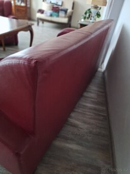 sedačka s křesly a stolkem - 4