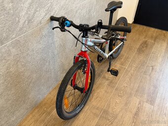 Dětské kolo Author RECORD 20" stříbrná/červená - 4