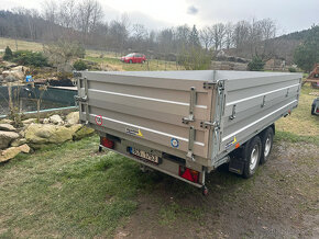 Agdos Porthos 3500kg třístraný sklápeč - elektrohydraulický - 4