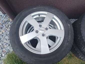 ALU kola 4x100 205/60/16 Barum zimní - 4