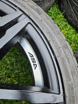 ALU kola ASA 5x108 Pneumatiky 245/40/18 - 4