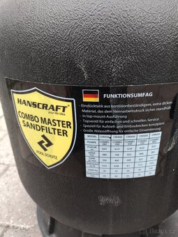 Písková filtrace Hanscraft Combo Master CM350 - 4