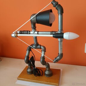 Dekorace robot lampy - 4