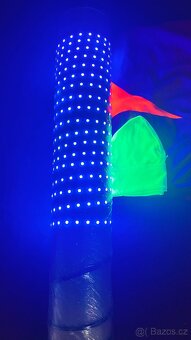 LED pásek UV modré světlo 5 m, napájení - 4