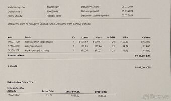 Škoda originál nosič kol na tažné - stav nového - 4