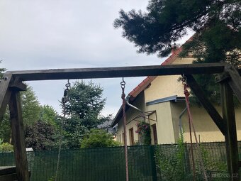 Dětské hřiště se skluzavkou plus houpacka - 4