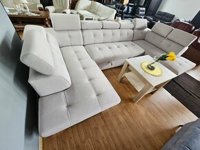 Rohová  moderni sedací Alllaska  "U" NOVINKA - 4