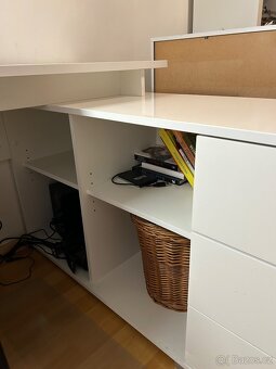 Rohový psací stůl - 4