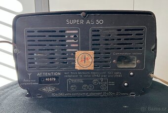 Radiopřijímač SUPER AS 50 - 4