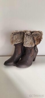 Tamaris – dámské zimní kozačky - 4