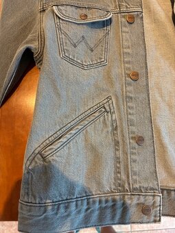 Nová jeans bunda Wrangler M pánská - 4