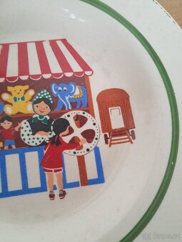Retro dětský talíř - 4