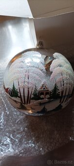 Skleněná vánoční koule - 4