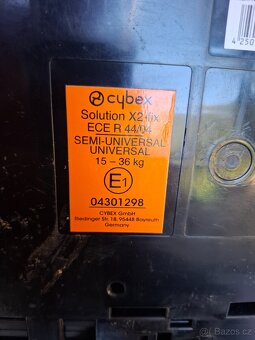 Autosedačka Cybex Solotion X2-fix - 4