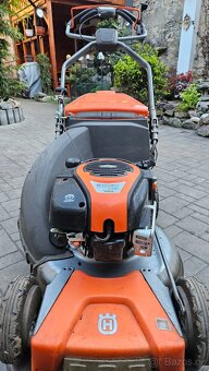 Husqvarna lc53b e 750 benzínová sekacka na trávu s pojezdem - 4