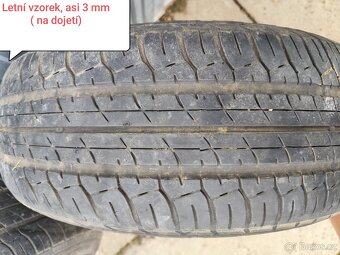 Letní sada ALU KOLA 6.5Jx15H2 ET50, DUNLOP 195/65 R15; - 4