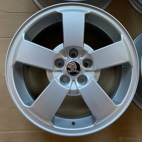 nová originální alu kola Škoda 16", rozteč šroubů 5x100 - 4