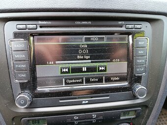 Škoda Octavia originální autorádio Columbus s navigací - 4