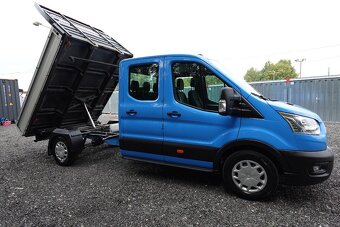 FORD TRANSIT 7MÍST DVOJKABINA 3 STRANNÝ SKLÁPĚČ 2.0TDCI KLIM - 4