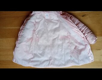 Dívčí zimní kabátek, vel. 140 - 4