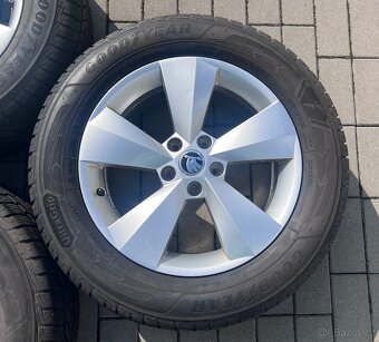 Kodiaq - 17" Nanuq + zimní 215/65 Good Year - 4