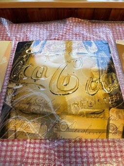 Plechové cedule CocaCola 4ks - 4