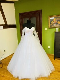 Svatební šaty Vel L Výprodej - 4