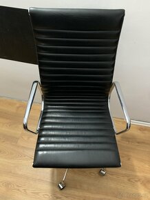 Kancelářské křeslo / židle práva kůže - 4