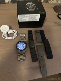 Huawei gt 3 pro Titanové tělo i pasek - 4