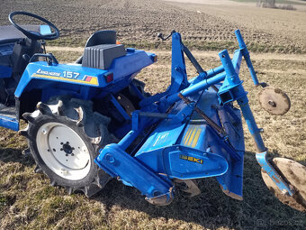 Malotraktor Iseki Landhope 157 + rotavátor - 4