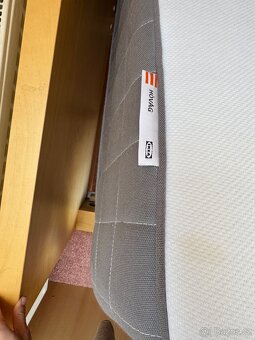 IKEA postel 140x200 + matrace 22cm tloušťka + rošty lamelové - 4