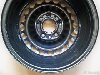 BMW E36 1x Zánovní plechový disk originál 5x120 6.5Jx15 IS47 - 4