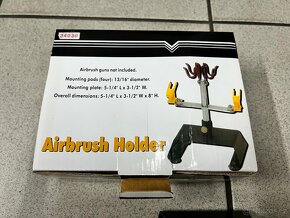 Čistící stanice s držákem pistole pro airbrush - 4