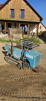 Pasovy minidumper s radlicí nosnost 500kg MESSERSI DHB - 4