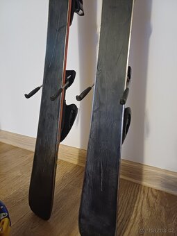 Dětské lyže 100cm a lyžáky - 4
