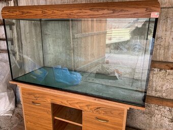 300l Terárium/Akvárium s poličkou a příslušenstvím - 4