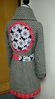 2 ks - KONTRASTY - kabát + šátek - 4