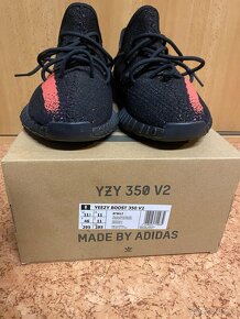YEZZY BOOST 350 V2 CORE BLACK RED - 4