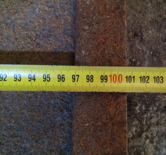 Prodám použitý plechový poklop zesílený 100,5cm x 100,5cm, v - 4