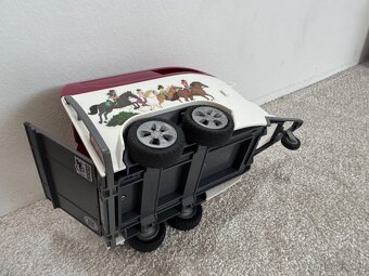 Schleich 42535 Dobrodružné auto s přívěsem a koněm - 4