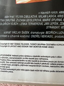 Výchova dívek v Čechách - VHS videokazeta 1997 - 4