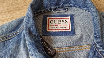 Džínová vesta originál Guess L - 4